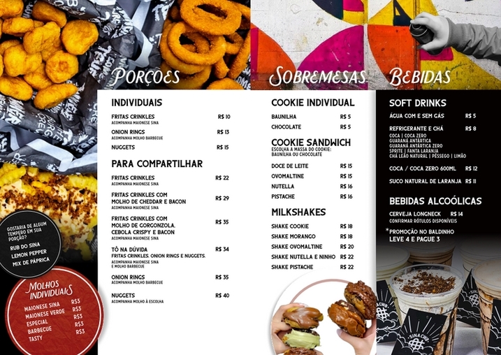 Restaurante: Sina - Burgers, Wraps e Saladas - Água Verde — 2