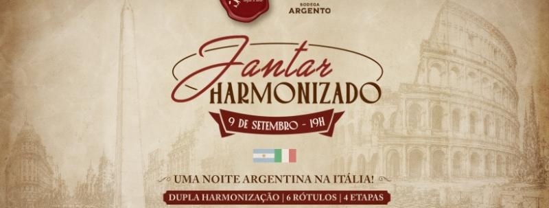 Jantar Harmonizado | Uma Noite Argentina na Itália | Dupla Harmonização