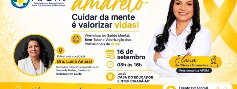 Evento: Cuidar de Quem Cuida – Saúde Mental, Bem-Estar e Valorização dos Profissionais da Assistência Social
