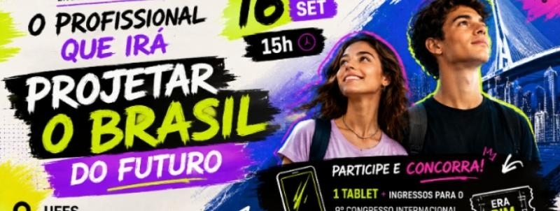 QUER SER O PROFISSIONAL QUE VAI PROJETAR O BRASIL DO FUTURO?