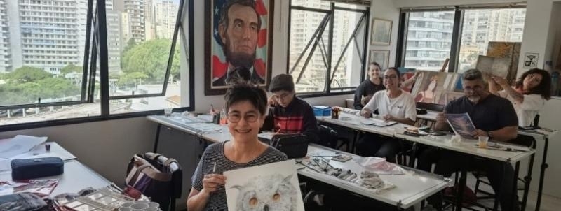 Evento: Aula Experimental Gratuita de Desenho - Escola Smart Art (Perdizes, SP)