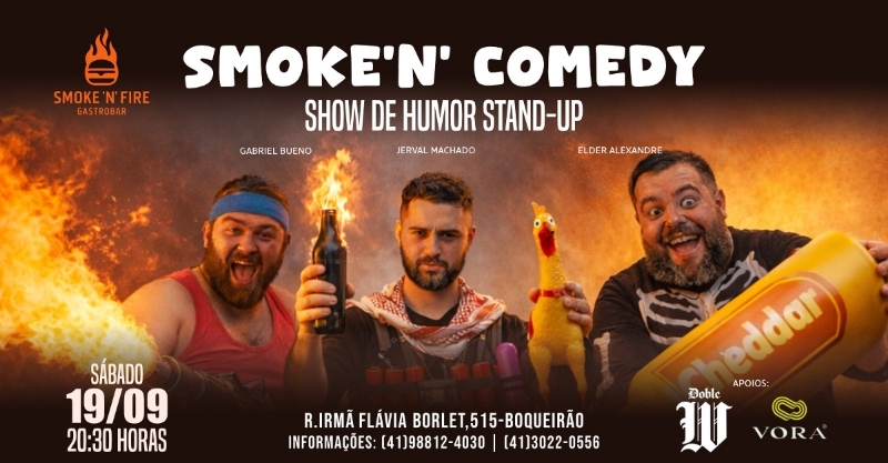 SMOKE’N' COMEDY | STAND UP COMEDY EM CURITIBA