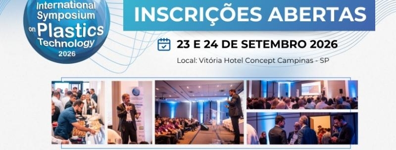 XXVI - Simpósio Internacional sobre Tecnologia de Plásticos 2026