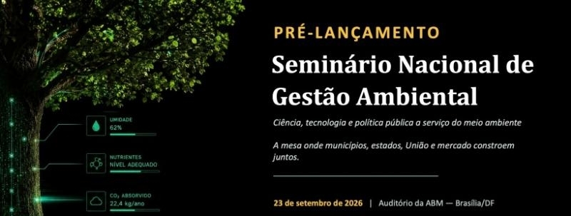 Evento: Pré-Lançamento do Seminário Nacional de Gestão Ambiental