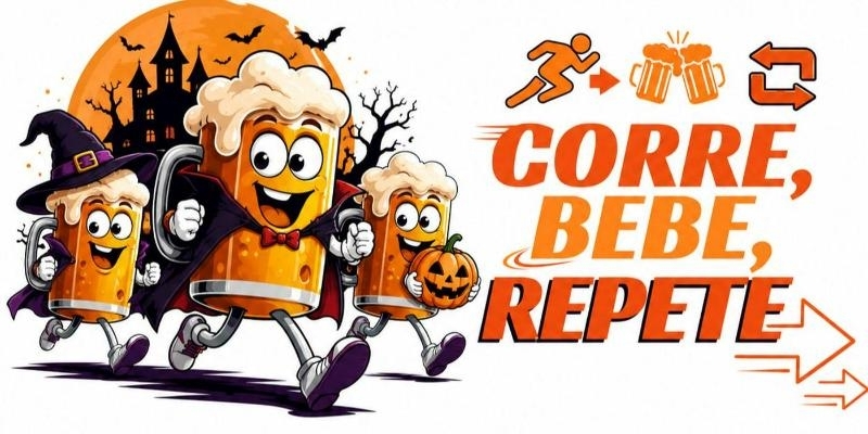 CORRE. BEBE. REPETE