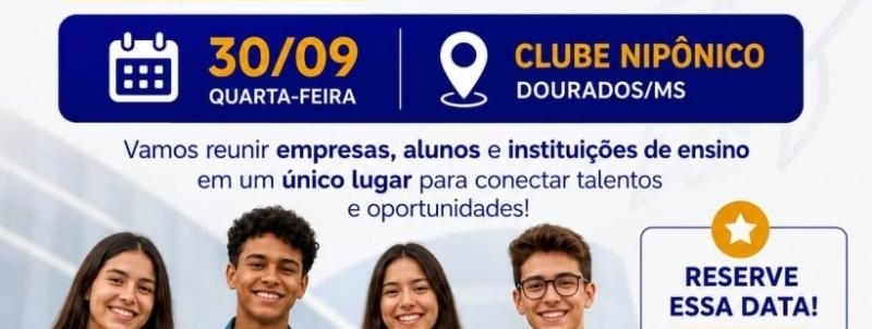 FEIRA DAS PROFISSÕES - 30/09 - Clube Nipônico de Campo