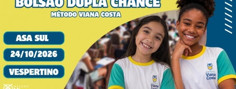 Bolsão dupla chance - Método Viana Costa | Bolsas de até 100% | Asa Sul