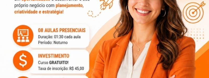 Evento: CURSO PRESENCIAL DE EMPREENDEDORISMO