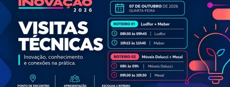 Evento: Visitas técnicas Fórum Regional de Inovação