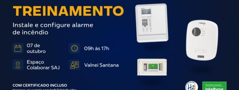 Treinamento: Instale e Configure Alarme de Incêndio