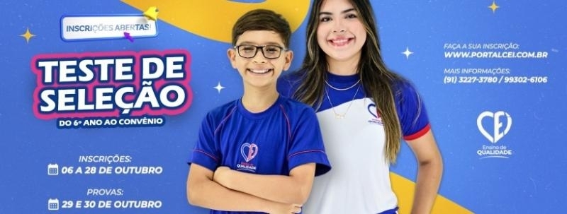 TESTE DE SELEÇÃO 2026 - COLÉGIO CEI