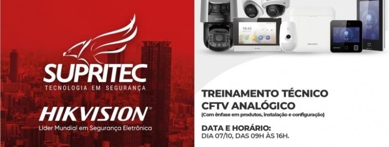 TREINAMENTO TÉCNICO HIKVISION - CFTV ANALÓGICO