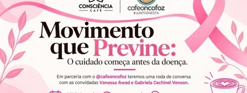 Evento: Movimento que Previne - O cuidado começa antes da doença