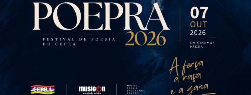 Evento: POEPRA 2026 | Festival de Poesia do CEPRA