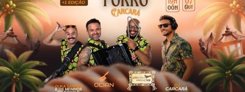 Evento: Forró do Carcará à beira mar PG