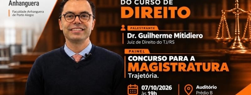 Evento: Concurso público para a Magistratura. Trajetória da conquista.