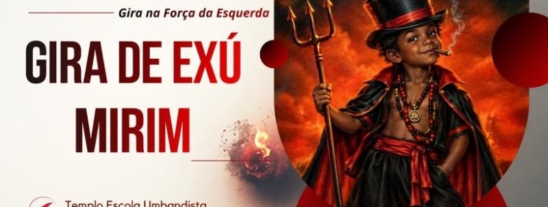 GIRA DE UMBANDA SAGRADA - GIRA DE ESQUERDA EXÚ MIRIM - SALVADOR