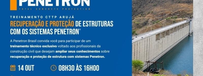 Recuperação e Proteção de Estruturas com os Sistemas Penetron. (Cópia)