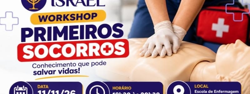 Evento: Worshop Primeiros socorros noite