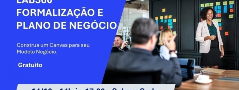 Evento: LAB360 | FORMALIZAÇÃO E MODELO DE NEGÓCIO (1ª turma)