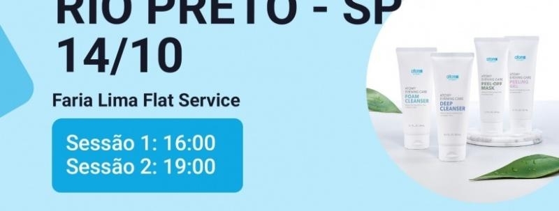 Evento: Skincare de produtos coreanos - São José do Rio Preto / SP - 14/10/2026
