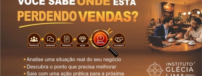 Evento: Você Sabe Onde Está Perdendo Vendas?