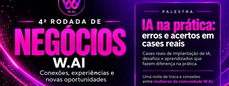 4a Rodada de negócios W.AI, Women in AI Network Brazil