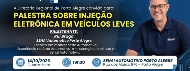 Palestra de injeção eletrônica veículos leves