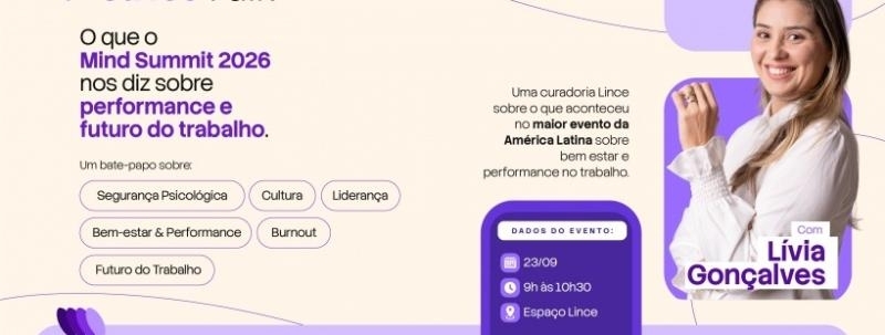 Evento: Lince Talk | Mind Summit