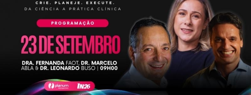 Evento: Segurança e previsibilidade com sistemas de implantes Plenum | Palestra Plenum | IN26