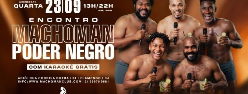 Evento: MACHOMAN - PODER NEGRO