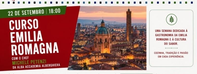 Evento: CURSO PIADINA A ARTE DO STREET FOOD ITALIANO COM O CHEF MICHELE PETENZI