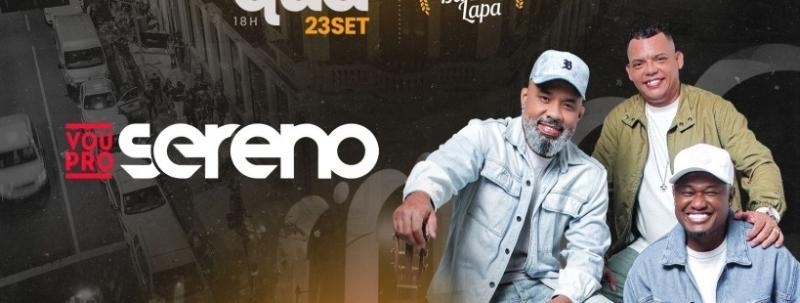 Evento: VOU PRO SERENO NO BAR DA LAPA