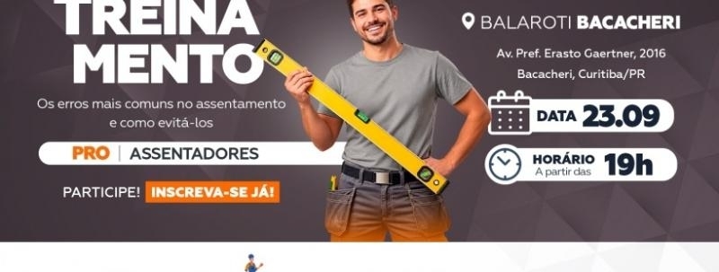 Evento: Os erros mais comuns no assentamento e como evitá-los