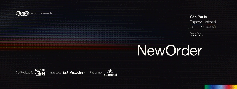 New Order | São Paulo | 23/11/2026 (Data Extra)