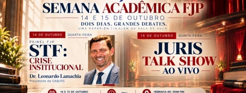Evento: SEMANA ACADÊMICA - FJP - 2026