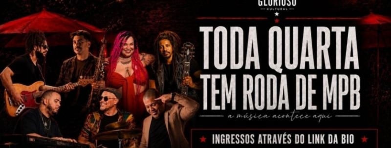 Evento: RODA MPB NO GLORIOSO