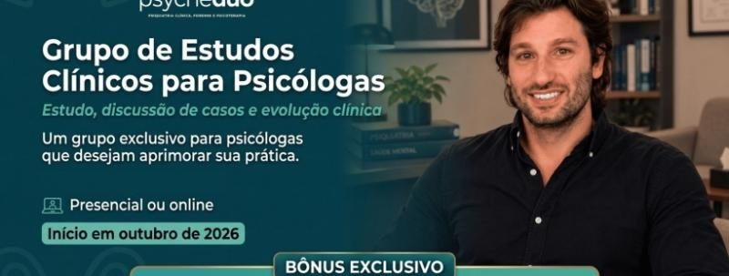 Evento: Grupo de Estudos em Psicologia Clínica - Dr. Issam Jomaa