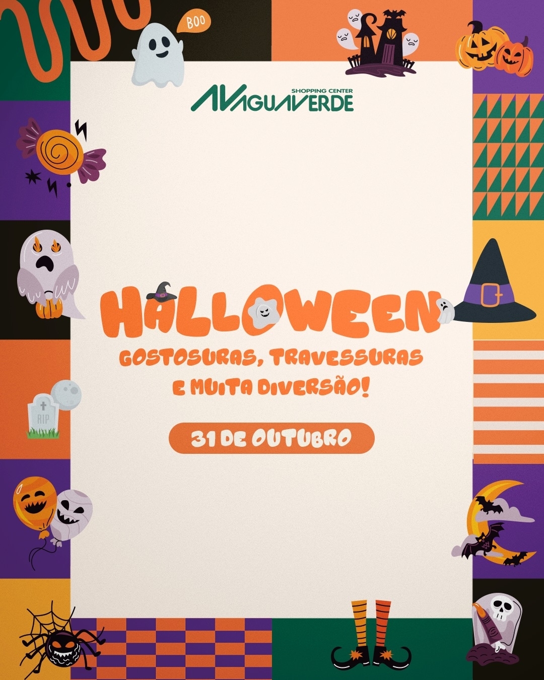 Halloween Kids no Shopping AguaVerde