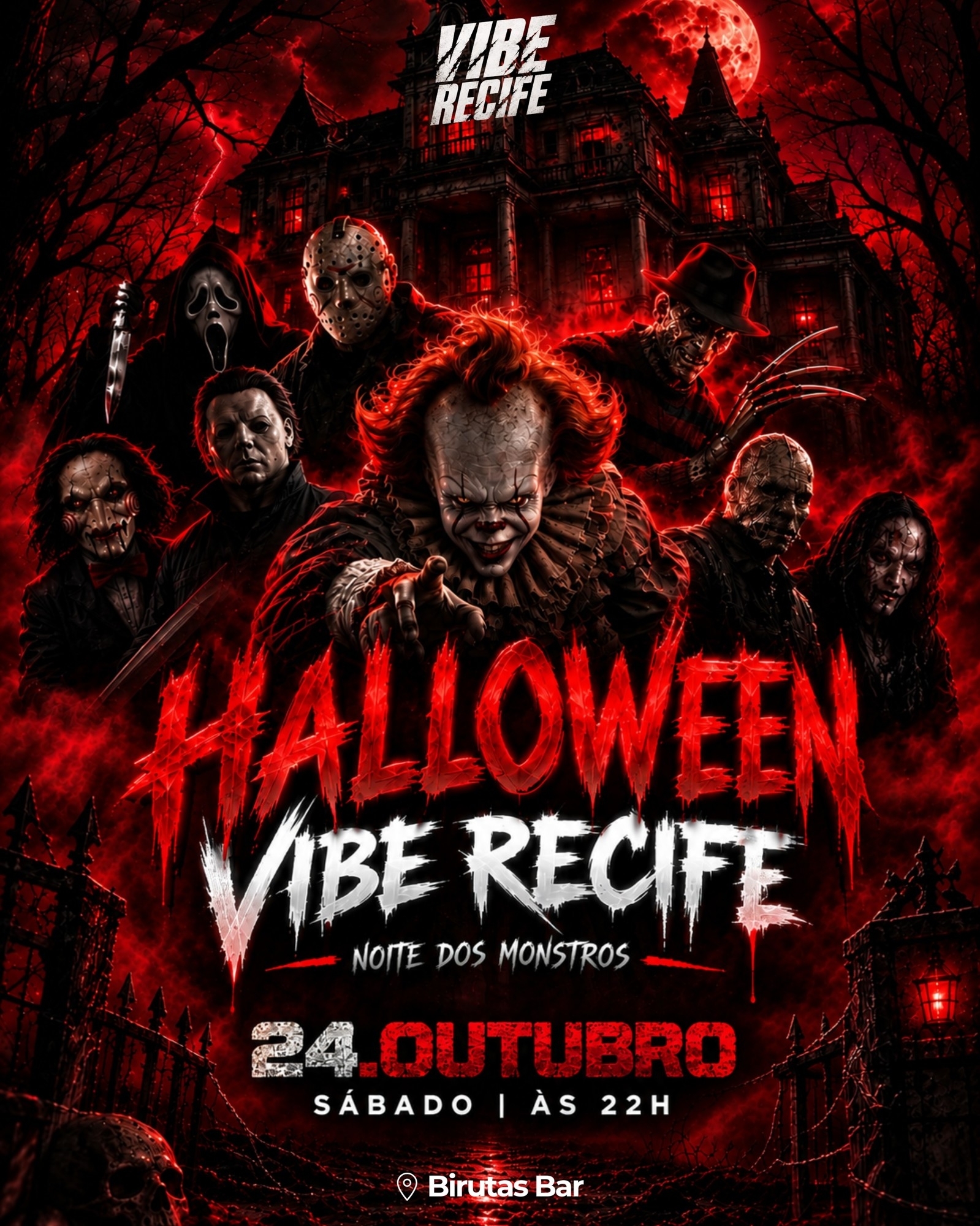 Halloween Vibe Recife – Noite dos Monstros
