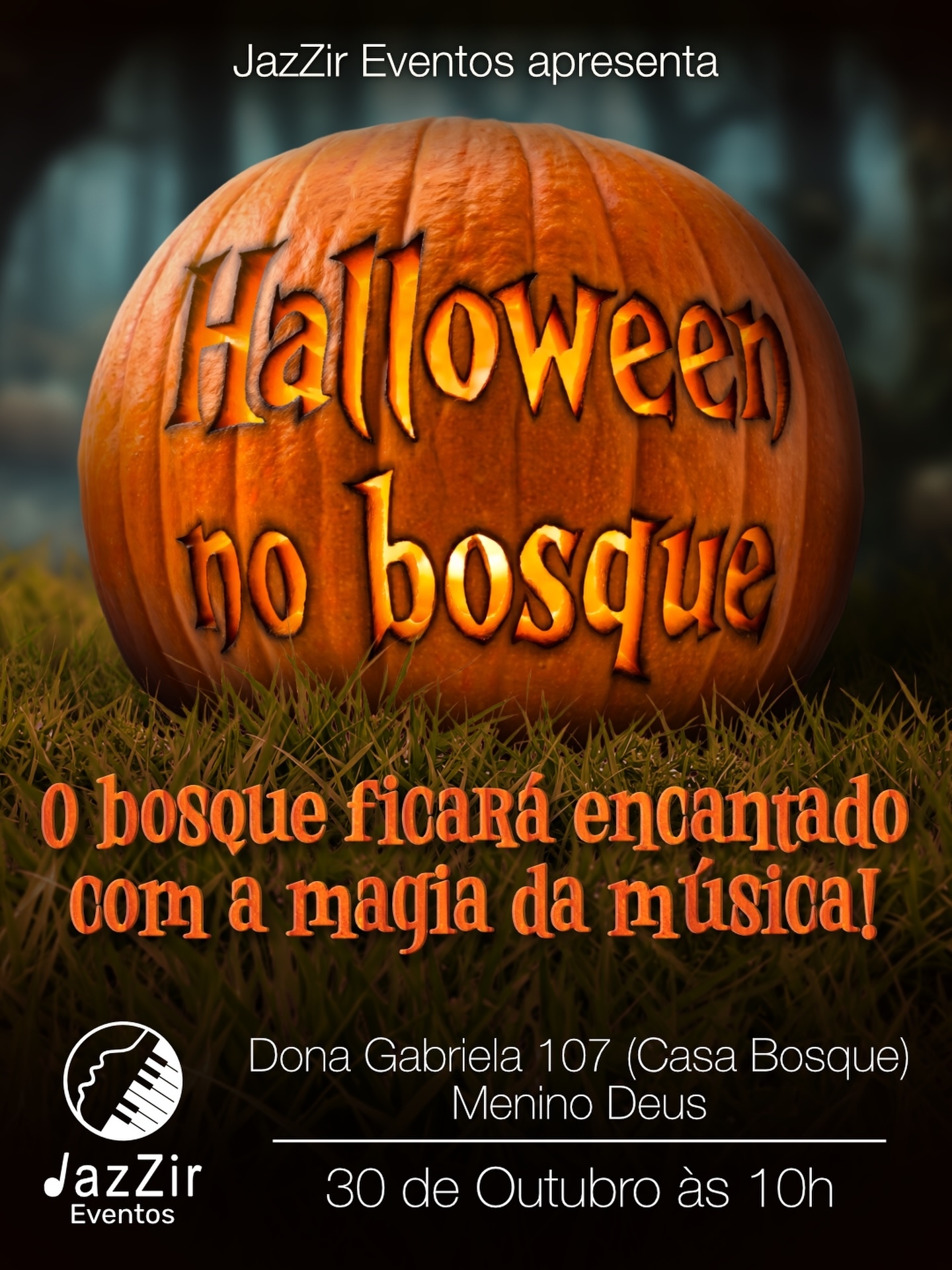 Halloween no Bosque – Casa Bosque