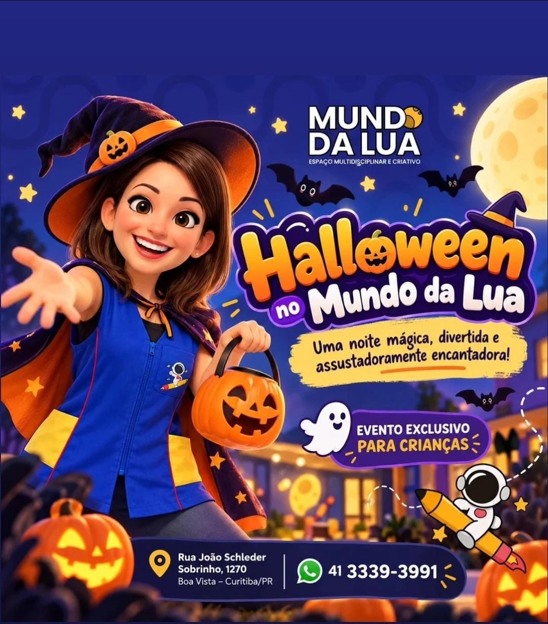 Halloween Kids no Mundo da Lua