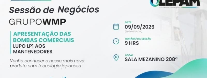 Evento: GRUPOWMP: Apresentação das Bombas Comerciais LUPO LP1 aos Mantenedores