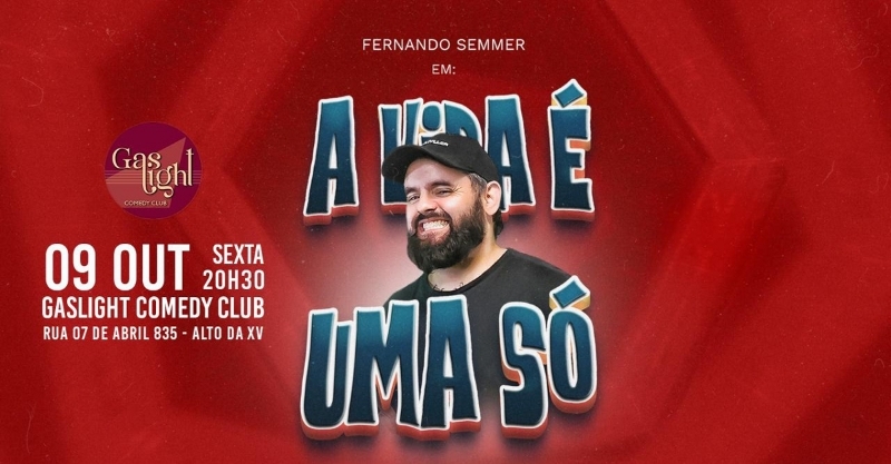 Evento: A VIDA É UMA SÓ COM FERNANDO SEMMER