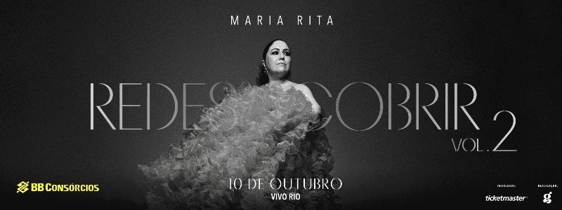 Evento: Maria Rita - Rio de Janeiro - 10/10/2026 - Venda Geral