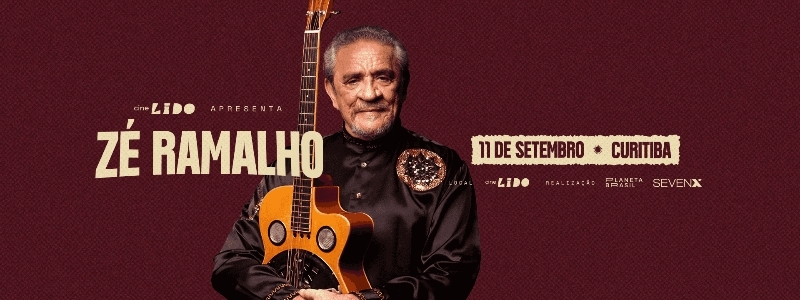 Evento: Zé Ramalho - Curitiba - 11/09/2026