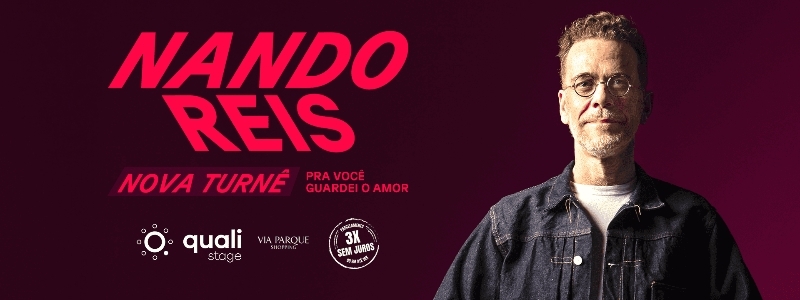 Evento: Nando Reis no Qualistage - RJ - 13/11/2026