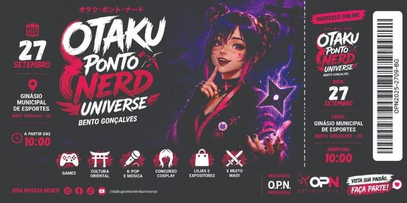 Otaku Ponto Nerd Universe Bento Gonçalves