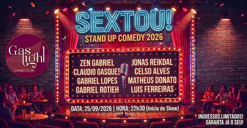 SEXTOU - STAND UP COMEDY 2026