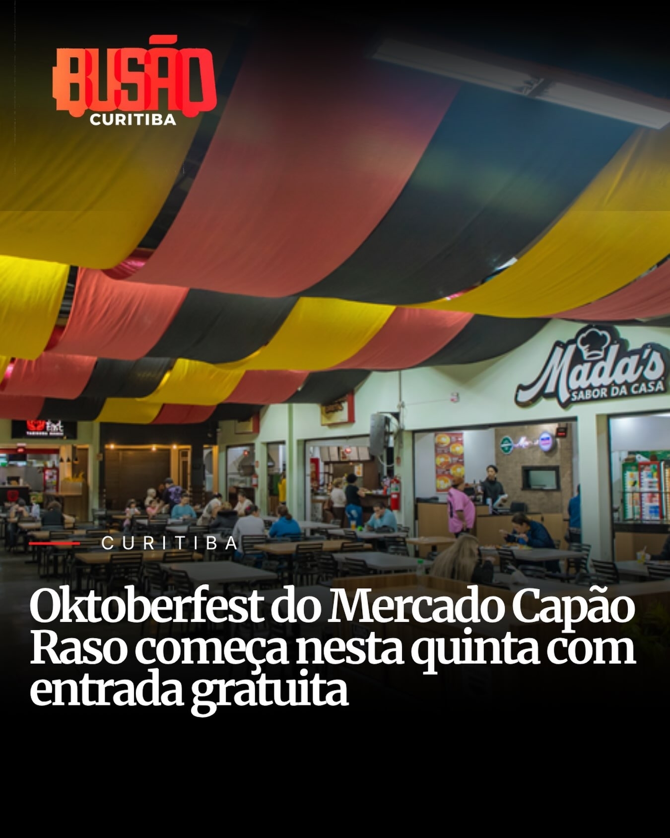 Oktoberfest do Mercado Municipal Capão Raso – 6ª edição